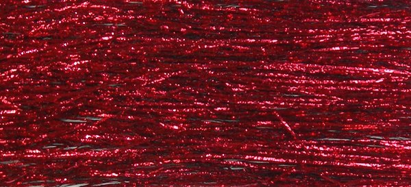 Un paquet de tinsel "vague cristal" du Martin-pêcheur - Rouge
