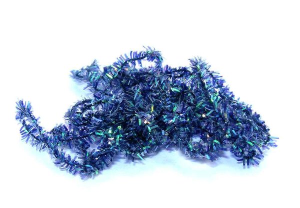 Un paquet de micro fritz/cactus chenille bleu foncé