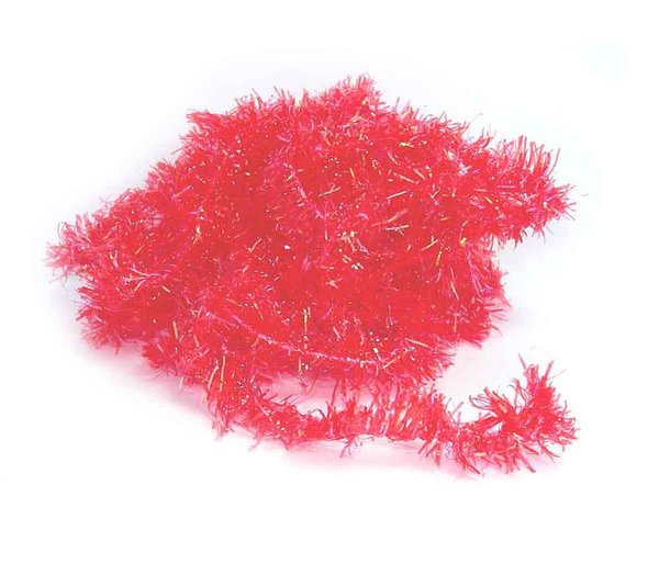Un paquet de fritz/cactus chenille fin rouge chaud