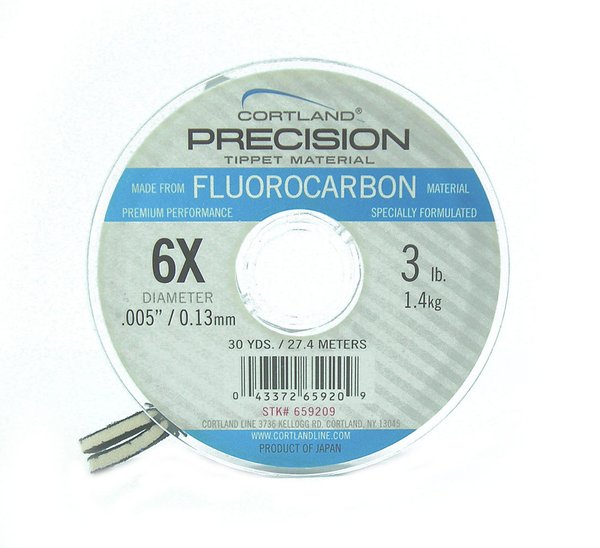 Cortland Precision Fluorocarbone 6X